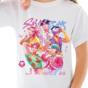 Saja Boys Anime K-pop Demon Hunters Graphic T-shirt for kids